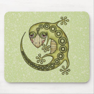 Mousepad Lagarto Verde