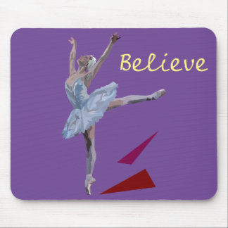 Mousepad 'Lago Ballerina swan
