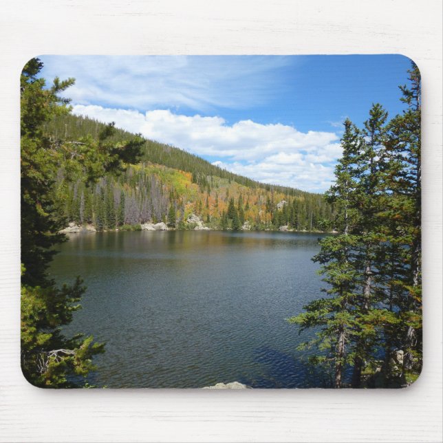 Mousepad Lago Bear no Parque Nacional Rocky Mountain (Frente)
