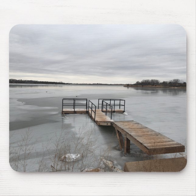 Mousepad Lago congelado (Frente)
