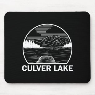 Mousepad Lago Culver Nova Jersey pescaria engraçada acampam