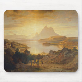 Mousepad Lago de Lugano - Albert Zimmermann