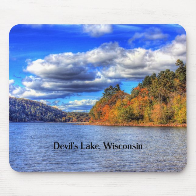Mousepad Lago do Diabo, Wisconsin (Frente)