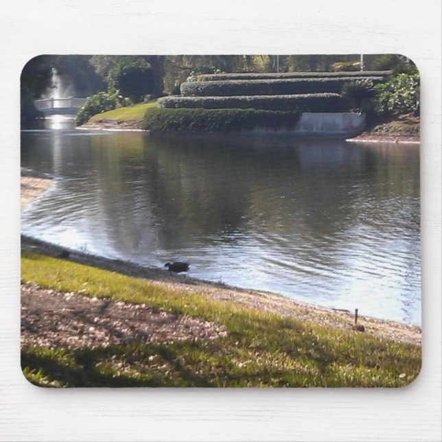 Mousepad Lago e Pedra (Frente)