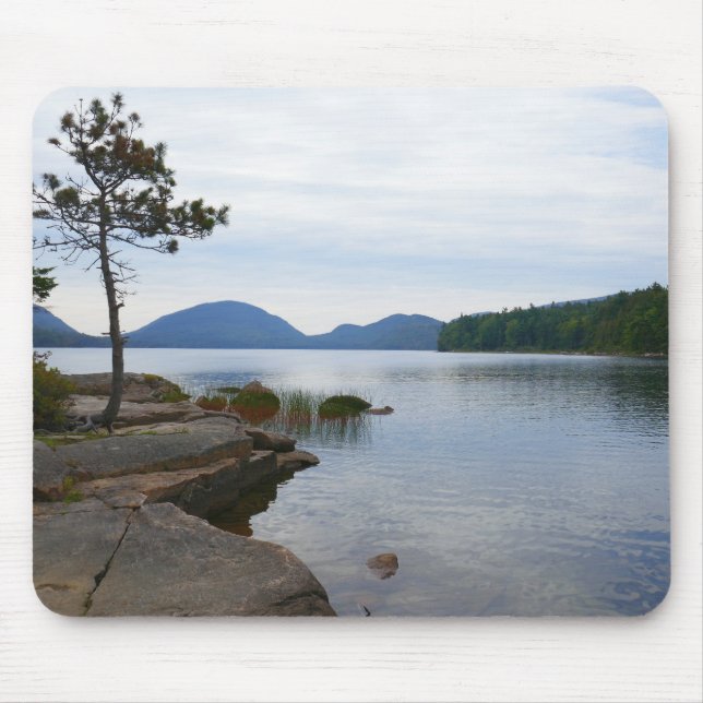 Mousepad Lago Eagle no Parque Nacional Acadia (Frente)