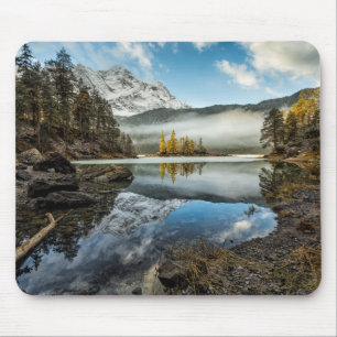 Mousepad Lago Eibsee mood   da manhã