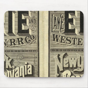 Mousepad Lago Erie e Western Railroad