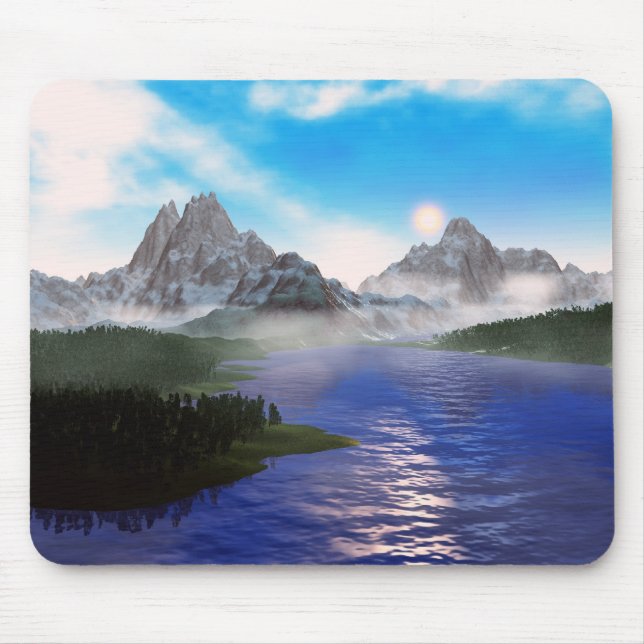 Mousepad lago espelho (Frente)