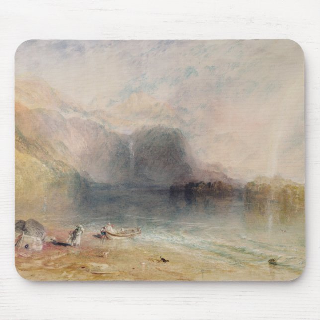 Mousepad Lago joseph Mallord William Turner | Keswick, Cumb (Frente)