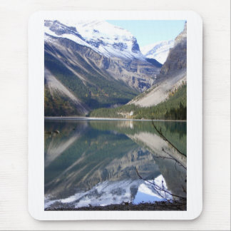 Mousepad Lago Kinney no parque do Mt Robson