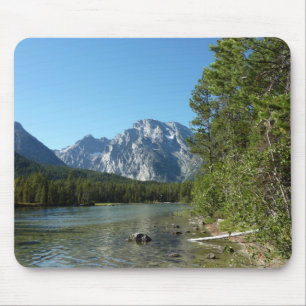 Mousepad Lago Leigh no Parque Nacional Grand Teton
