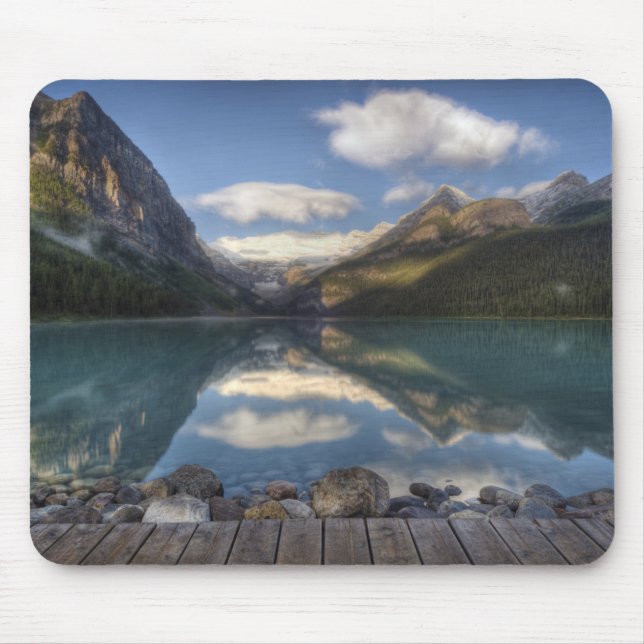 Mousepad Lago Louise ao nascer do sol, Banff National Park, (Frente)