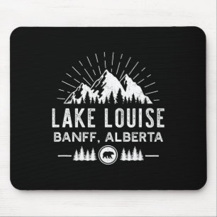 Mousepad Lago Louise Califórnia - Montanha Caminhada Canoag