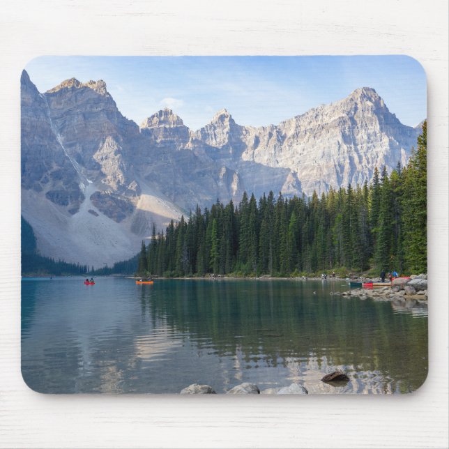 Mousepad Lago Louise em Banff Canada (Frente)