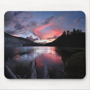Mousepad Lago Merck Sunset - Yosemite - Califórnia