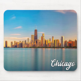 Mousepad Lago Michigan, Chicago, Illinois, EUA