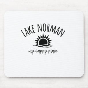 Mousepad Lago Norman Meu Lugar Feliz Nc Embarcações Pesca A