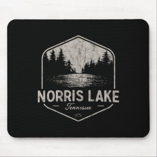 Mousepad Lago Norris Tennessee Ao Ar Livre Vintage