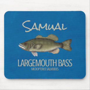 Mousepad Lago Personalizado Da Natureza Do Peixe Legal Pers