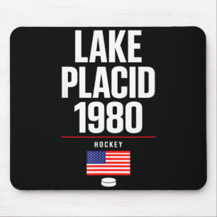 Mousepad Lago placid 1980 hóquei vintage puck EUA nova york