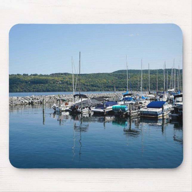 Mousepad Lago Seneca em Nova York (Frente)