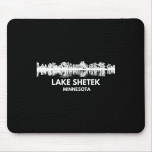 Mousepad Lago Shetek Viagem Minnesota Divertida Caçada de V