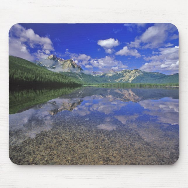 Mousepad Lago Stanley nas Montanhas Sawtooth de Idaho (Frente)