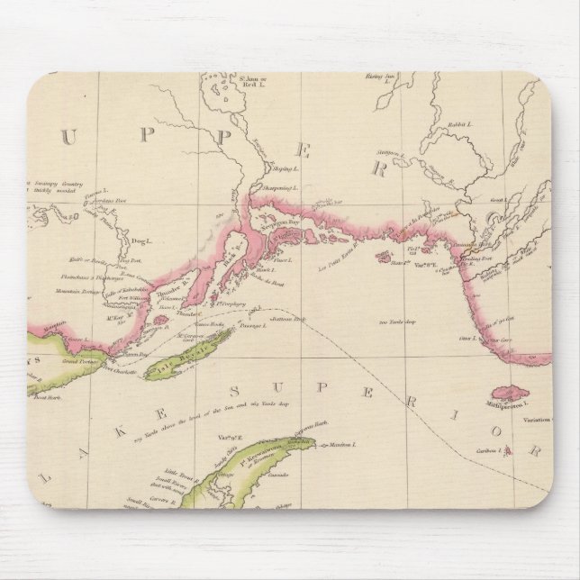 Mousepad Lago Superior (Frente)