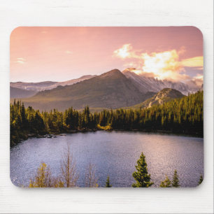 Mousepad Lago Urso no Parque Nacional de Rocky Mountain