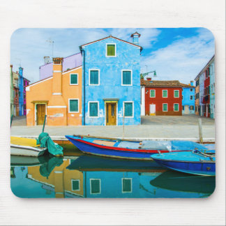 Mousepad Lagoa colorida da cena |Venetian do barco