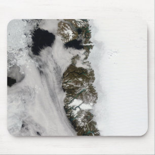 Mousepad Lagoas do Meltwater ao longo da costa oeste de