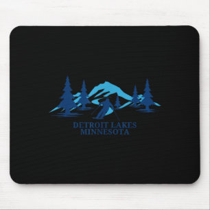 Mousepad lagos detroit minnesota resort de esqui esquiador