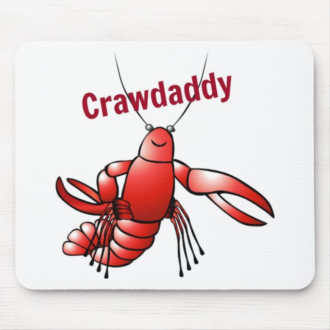 Mousepad Lagostim Vermelho Crawdaddy (Frente)