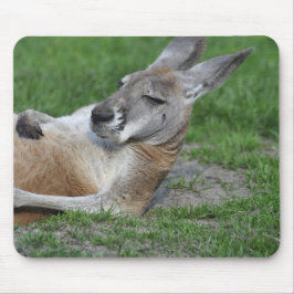 Mousepad Laid-back Kangaroo