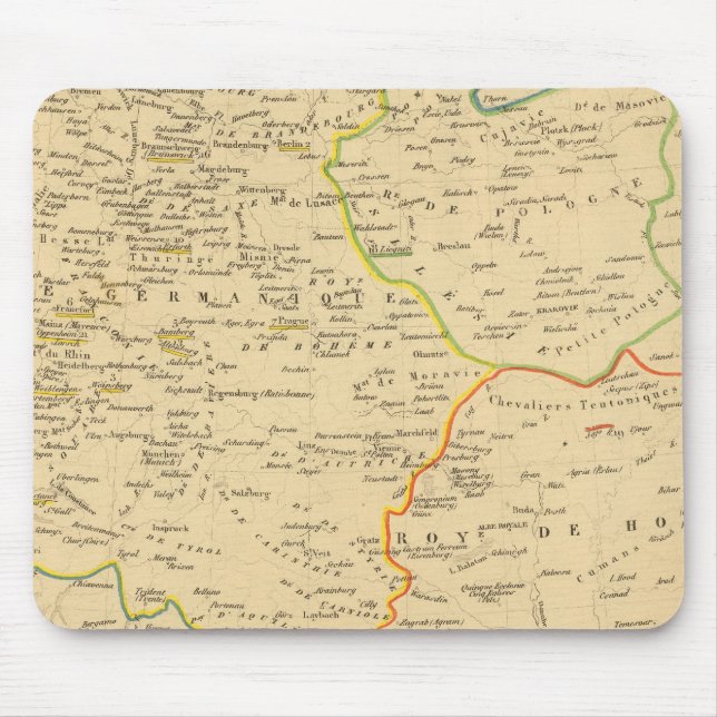 Mousepad L'Allemagne 1137 a 1273 (Frente)