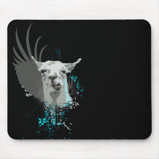 Mousepad lama de alta fidelidade. (Frente)