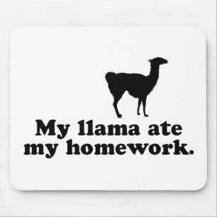Mousepad Lama engraçado