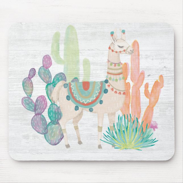 Mousepad Lamas bonitos II (Frente)