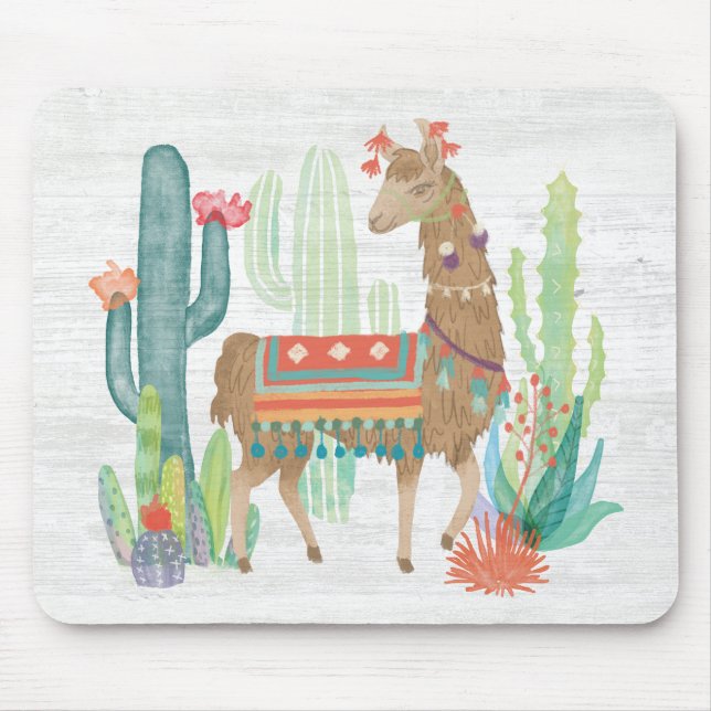 Mousepad Lamas bonitos III (Frente)