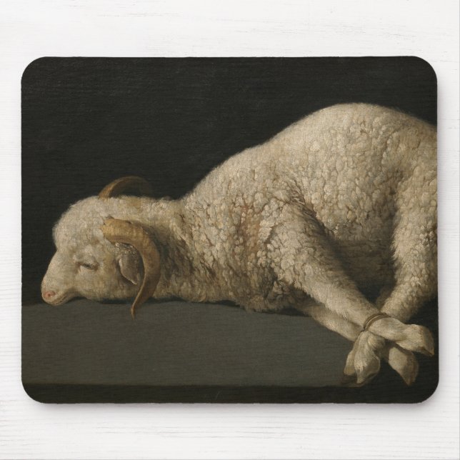 Mousepad Lamb de Deus (Agnus Dei) (Animais Sacrificados) (Frente)