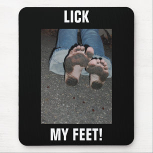 MOUSEPAD LAMBA MEUS PÉS!