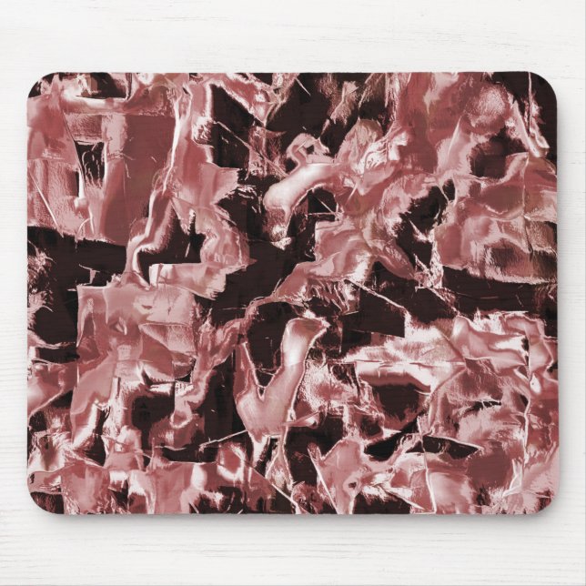 Mousepad Lâminas de cobre flutuantes ou rochosas sobre o ve (Frente)