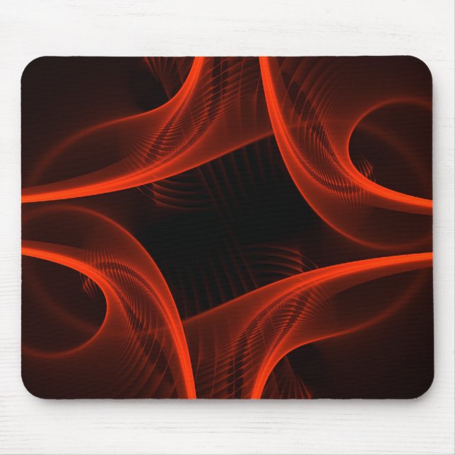 Mousepad Lâminas vermelhas do laço (Frente)