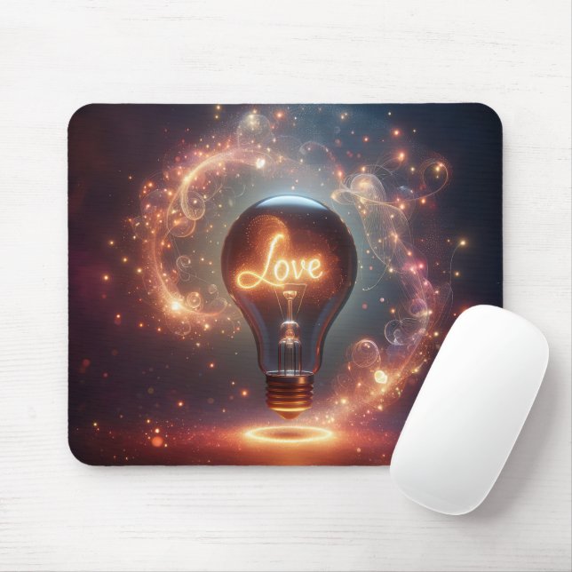 Mousepad Lâmpada de Amor (Com mouse)