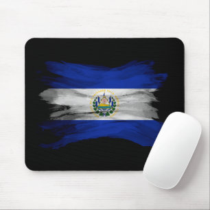 Mousepad Lançamento da bandeira de El Salvador, bandeira na
