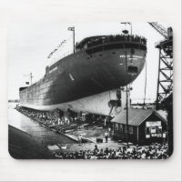 Lançamento do Edmund Fitzgerald 6-8-1958 (#1)