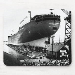 Mousepad Lançamento do Edmund Fitzgerald 6-8-1958 (#1)