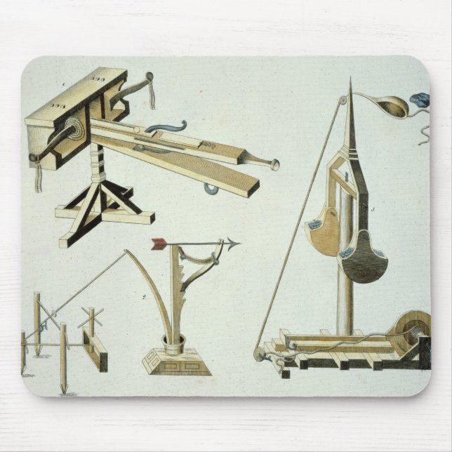 Mousepad Lance as armas, placa 'de uma história do Develo (Frente)