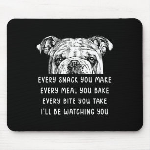 Mousepad Lanche Você Faz Todas As Refeições Você Assar Ingl