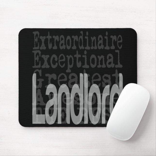 Mousepad Landlord Extraordinaire (Com mouse)